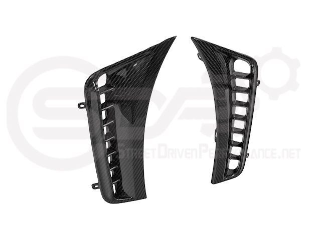 2025-Up Toyota GR Corolla | CARBON FIBER Bumper Side Air Inlet Vent Garnish Trim Pair