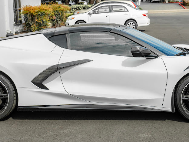 2020+ CHEVROLET CORVETTE C8 | SDP PERFORMANCE STYLE SIDE SKIRTS ROCKER PANELS GROUND EFFECTS