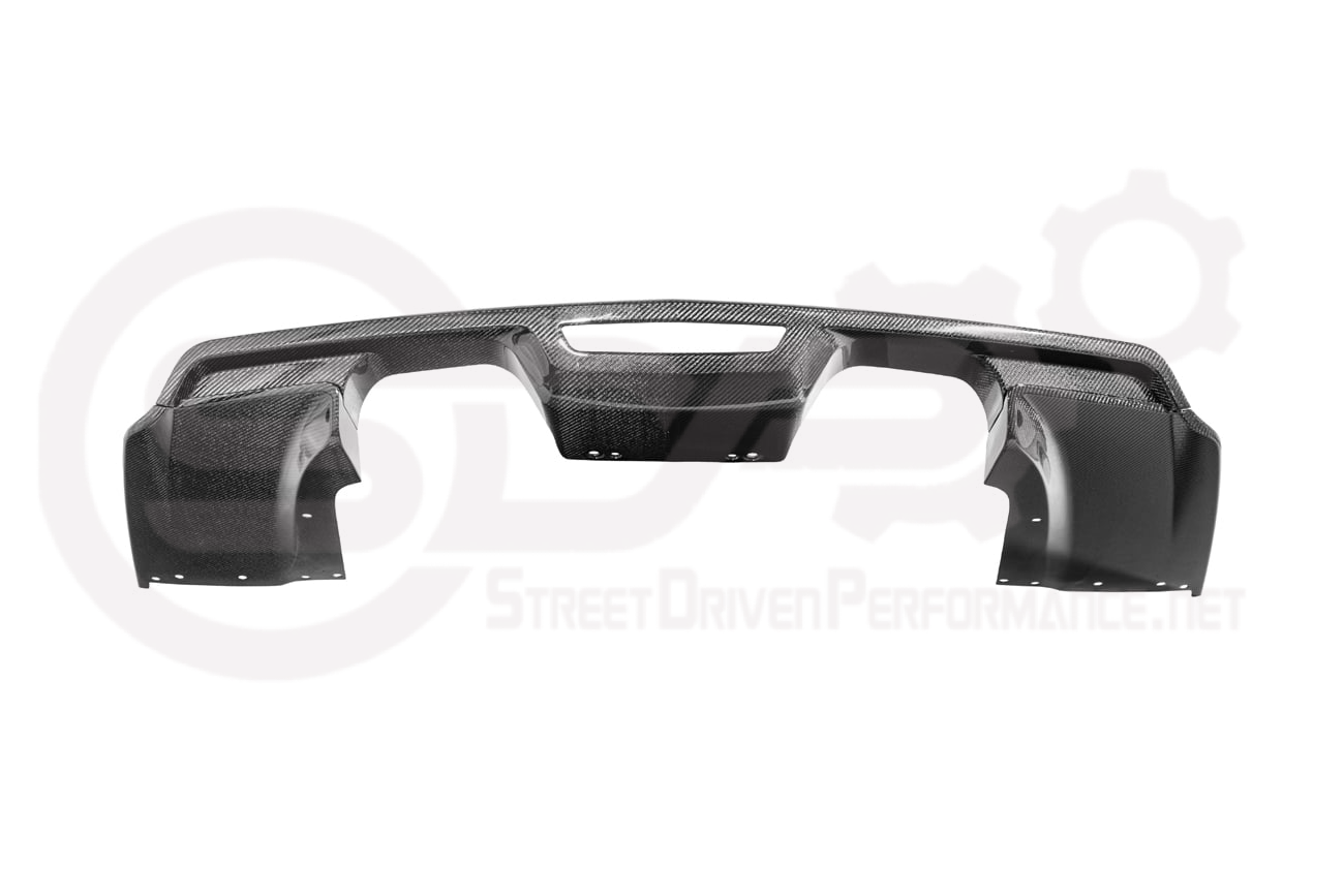 2016-2019 CADILLAC ATS-V SEDAN & COUPE | FACTORY REPLACEMENT STYLE CARBON FIBER REAR BUMPER DIFFUSER