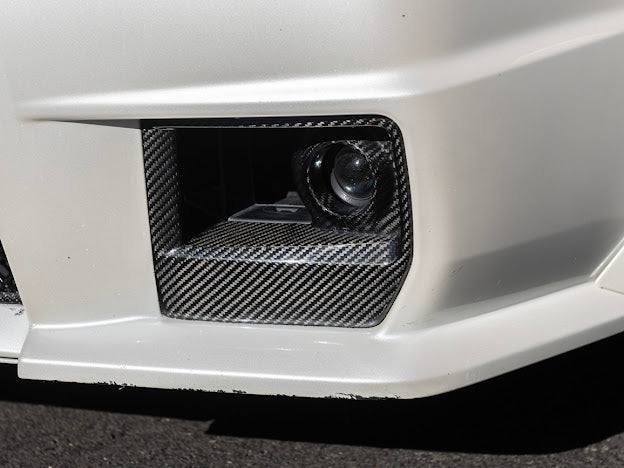 2009-2015 Cadillac CTS-V V2 - Carbon Fiber Fog Light Bezels / Covers