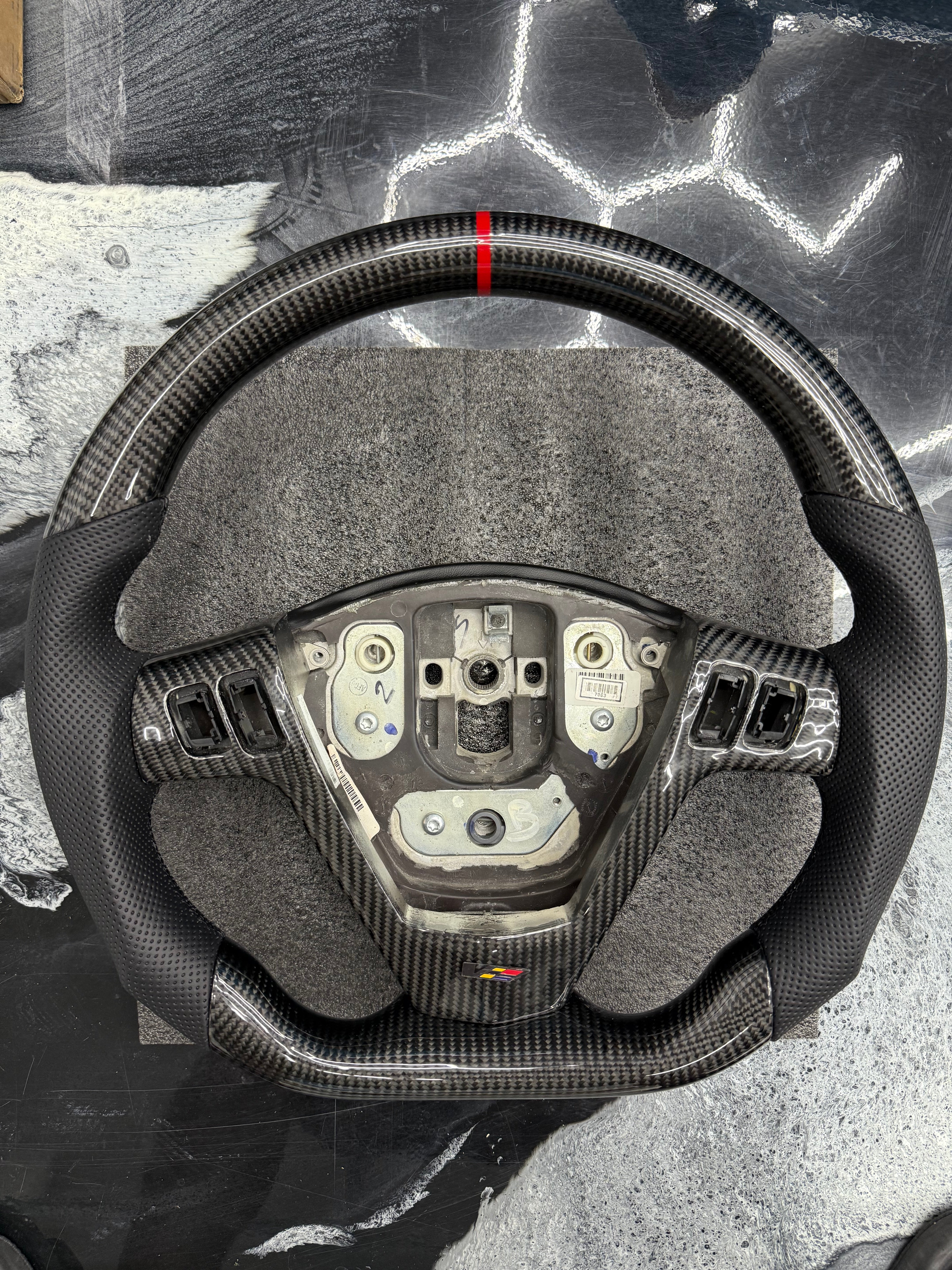 2003 - 2008 Cadillac CTS, CTS-V V1 Carbon Fiber Steering Wheels (IN STOCK NO WAIT TIMES)
