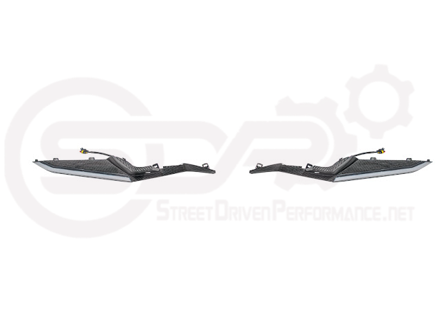 2023+ CHEVROLET CORVETTE C8 Z06 | SEQUENTIAL LED DRL LIGHT BAR BEZEL INSERT