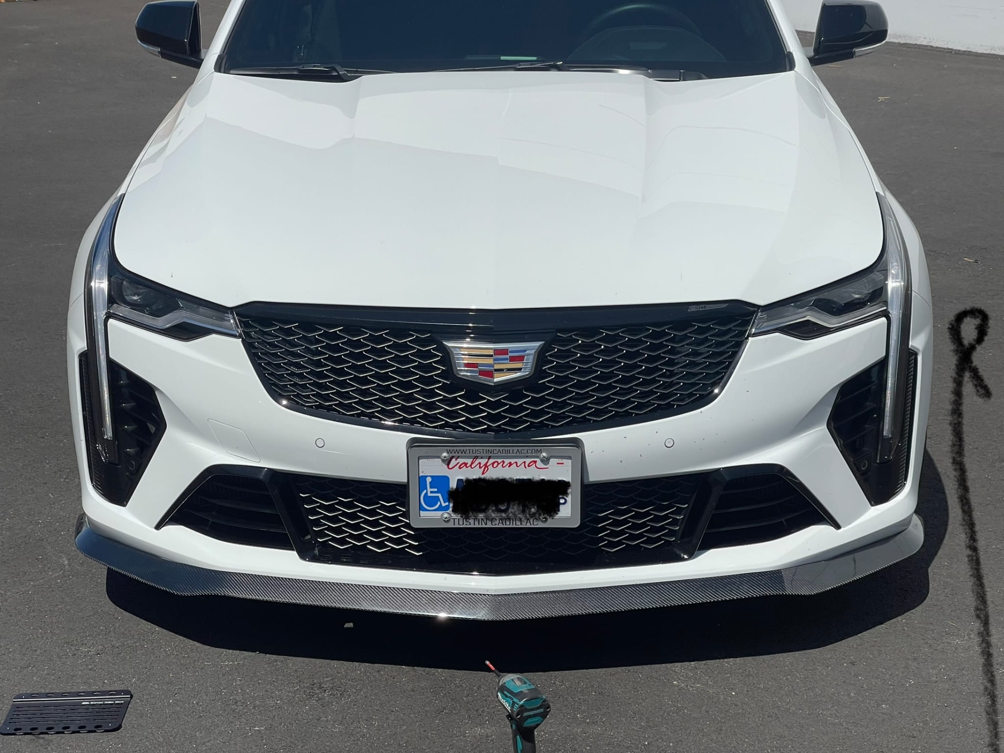2020-PRESENT CADILLAC CT4-V BLACKWING CARBON FIBER FULL AERO KIT