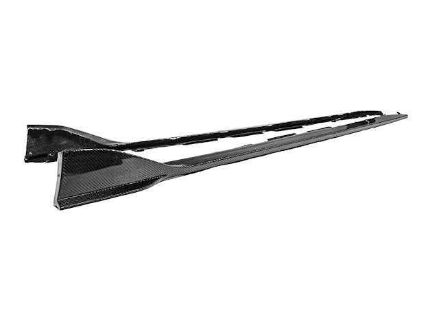 2020-Up Toyota GR Supra A90 A91 | CARBON FIBER Side Skirts Rocker Panels Ground Effects