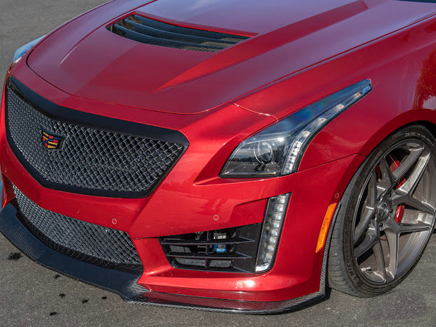 2016+ Cadillac CTS-V V3 - Front Lip Splitter Ground Effects