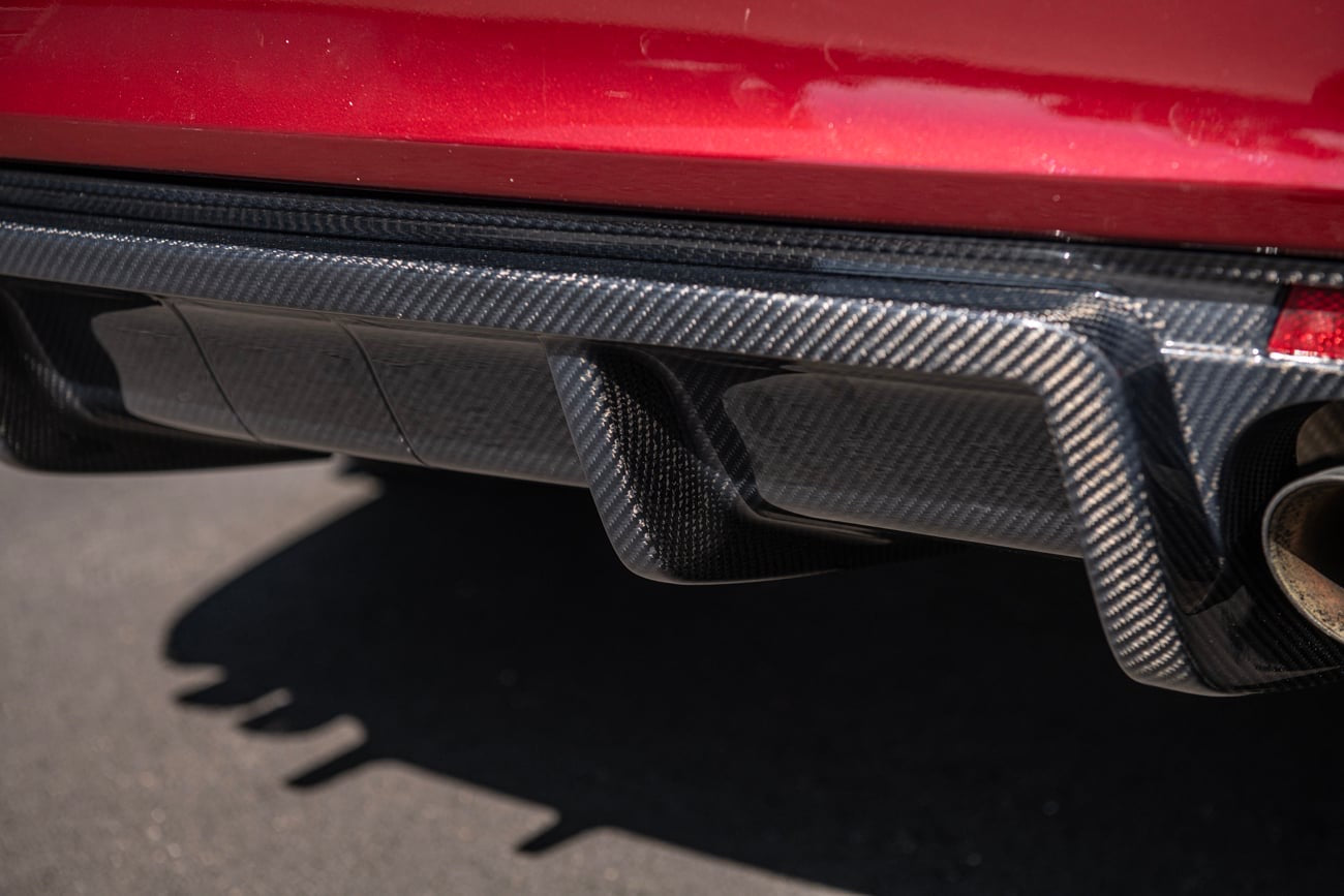 *IMPERFECTION / DISCOUNTED* 2008-2009 PONTIAC G8 CARBON FIBER GXP STYLE REAR DIFFUSER
