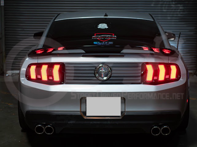 2010-2014 FORD MUSTANG | S650 EURO STYLE SEQUENTIAL SIGNAL LED REAR TAILLIGHTS PAIR
