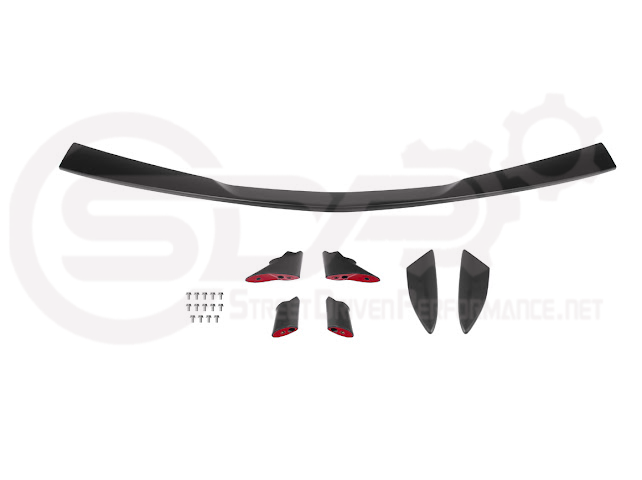 2020-Up Corvette C8 Stingray & Z51 |FaceliftedbRear Trunk High Wing Spoiler (Matte Black or Carbon Flash)