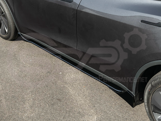 2025-UP TESLA MODEL Y | SDP TRACK STYLE SIDE SKIRTS ROCKER PANEL GROUND EFFECTS PAIR