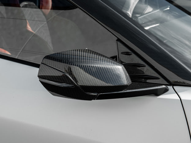 2020+ CORVETTE C8 | CARBON FIBER REPLACEMENT MIRROR COVERS PAIR