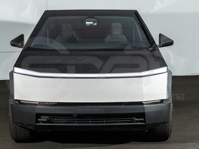 2024-Up Tesla Cybertruck | Factory Style Carbon Fiber Side Mirror Covers Pair