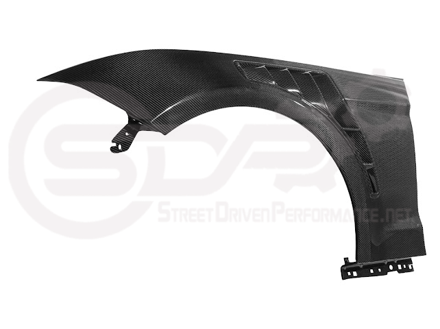 2018-2023 Ford Mustang S550 | GT500 Style Carbon Fiber Front Side Vented Fenders PAIR