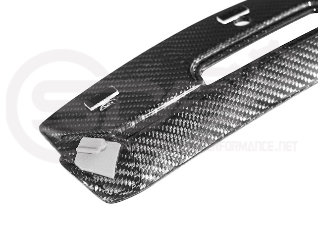 Cadillac CT5-V Blackwing factory OEM style carbon fiber front lip splitter and wheel arches for ground effect enhancements.
