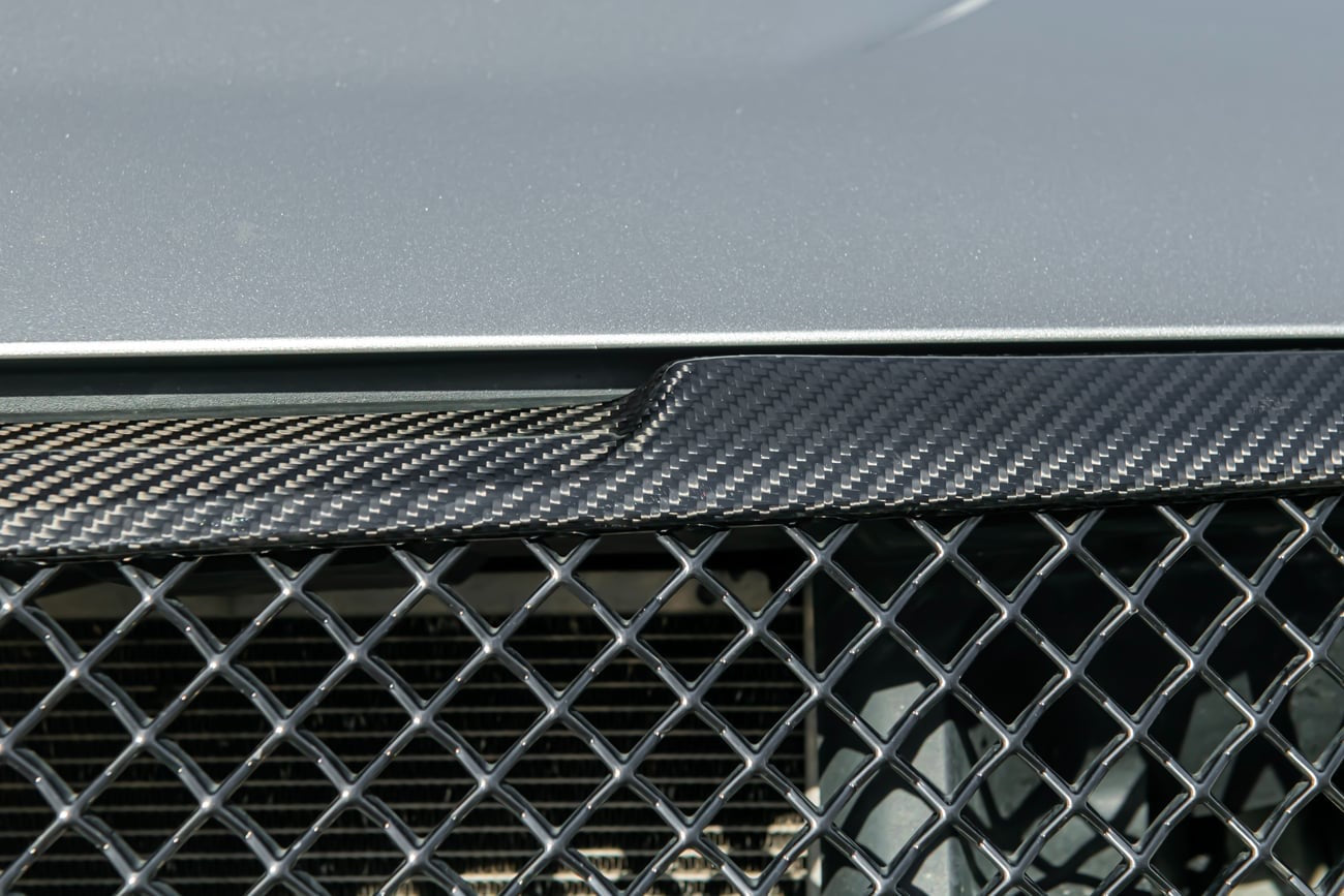 2016-19 CADILLAC ATS-V | CARBON FIBER FRONT GRILLE TRIM SURROUNDING MOLDING REPLACEMENT