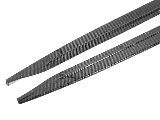 2021-Up BMW G82 G83 M4 M-Performance Extended Style | CARBON FIBER *ADD-ON* Side Skirts Extension Rocker Panel Ground Effects