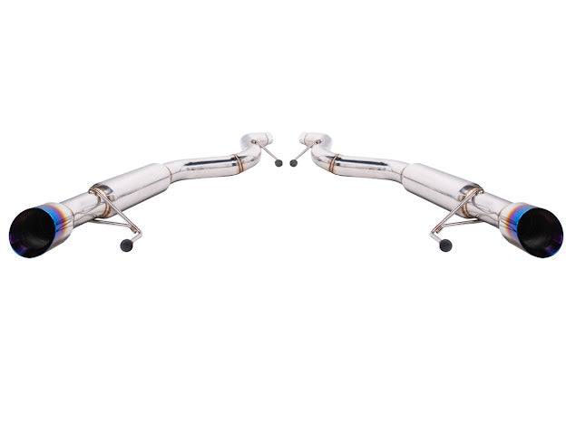 2015-2023 FORD MUSTANG MUFFLER AXLE BACK DUAL BURNT TIPS EXHAUST