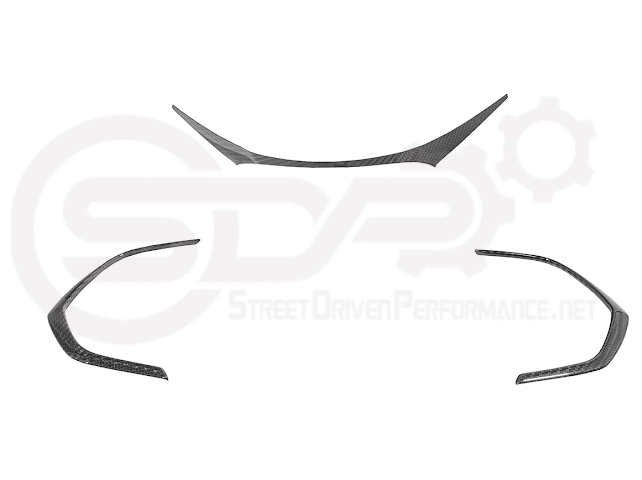 2014-2019 Chevrolet Corvette C7 | Carbon Fiber Dashboard Instrument Cluster Gauge Frame Trim Cover