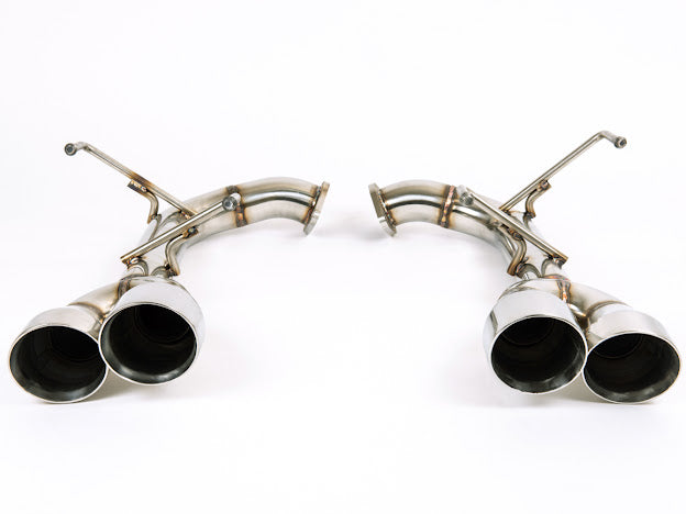 2015-2021 SUBARU WRX / STI | MUFFLER DELETE AXLE BACK EXHAUST 4 INCH CHROME QUAD TIPS