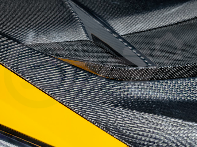 *IMPERFECTION / DISCOUNTED* 2020+ Corvette C8 | ZR1 Style Replica CARBON FIBER Front Hood