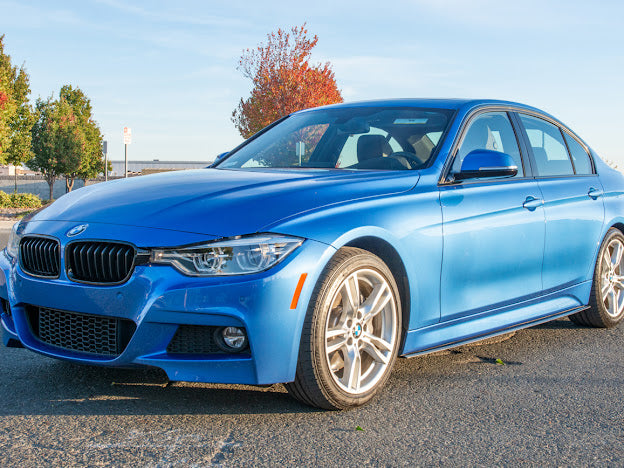 2012-2018 BMW F30 / F31 3-Series | M-Sport EXTENDED Style CARBON FIBER Side Skirts Rocker Panel Ground Effects
