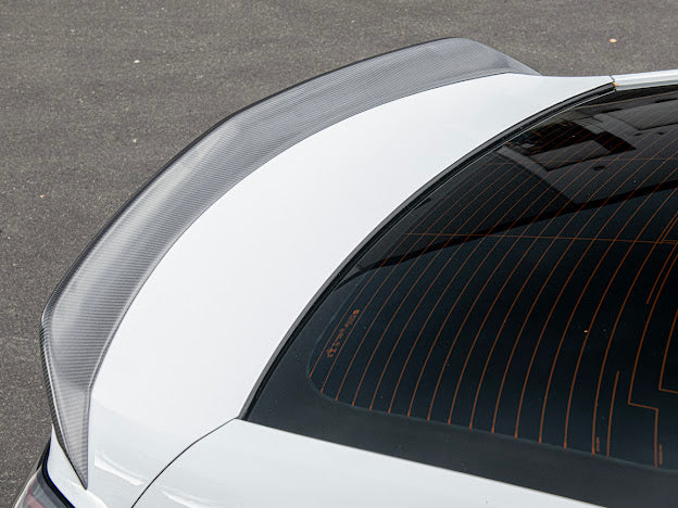 2020-Present Cadillac CT5 Sport / CT5-V / CT5-V Blackwing | Blackwing Style CARBON FIBER Rear Trunk Spoiler Wing
