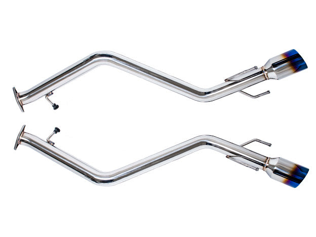 2021-PRESENT LEXUS IS300 IS350 MUFFLER DELETE AXLE BACK BURNT TIPS EXHAUST PAIR