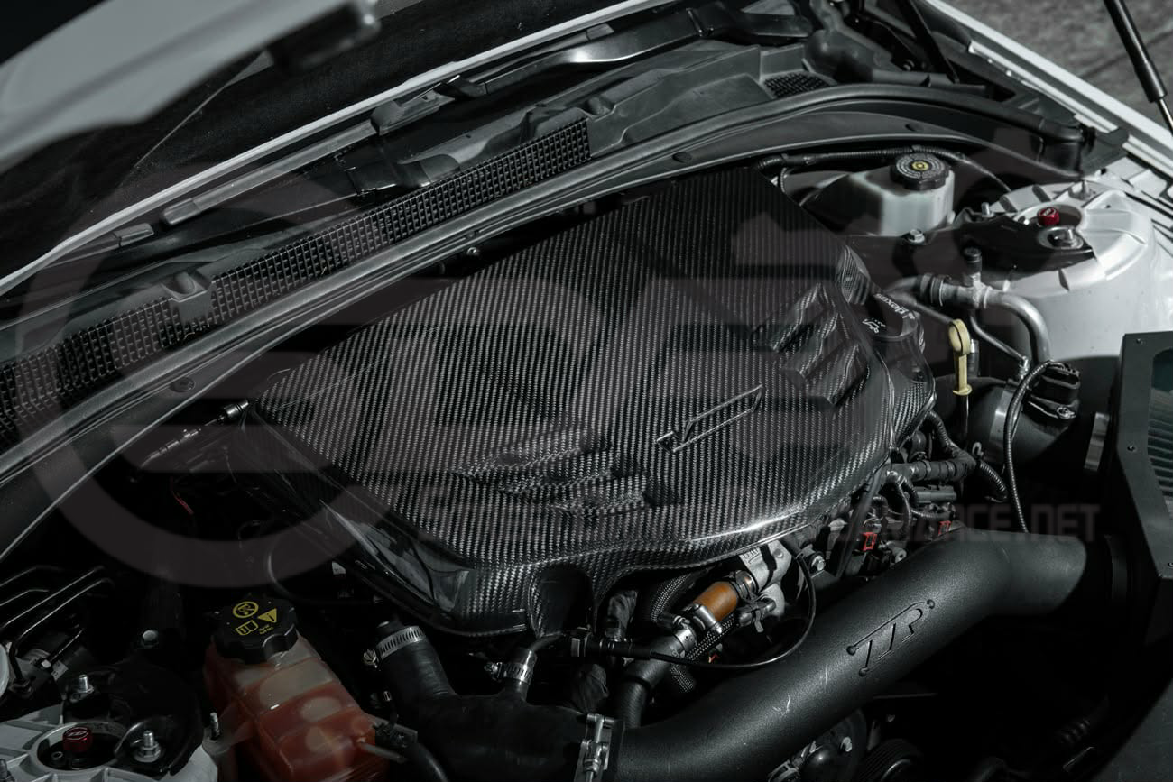 2016+ Cadillac ATS/ATS-V Sedan and Coupe | Carbon Fiber SDP Engine Cover
