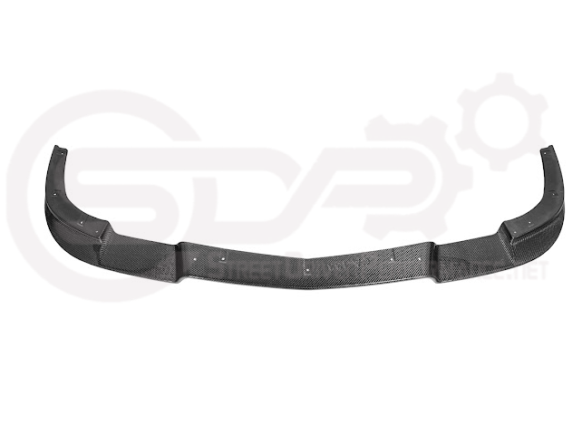 2005-2013 C6 Corvette - 427 /Grand Sport / Z06 / ZR1 | ZRA1 Style Front Splitter Lip Ground Effects (Carbon Fiber or Primer Black)