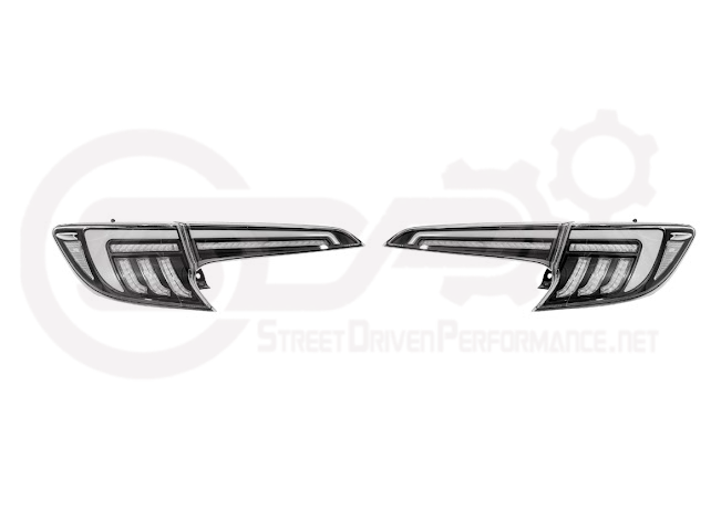 2019-UP COROLLA HATCHBACK GR SEQUENTIAL SIGNAL LED CLEAR REAR TAILLIGHTS PAIR