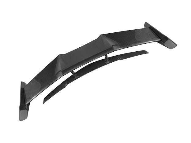 2014-2019 CORVETTE C7 | CARBON FIBER ZR1 EXTENDED REAR SPOILER HIGH WING