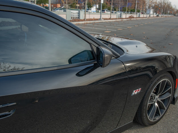 2011-UP DODGE CHARGER CARBON FIBER SIDE MIRROR COVERS