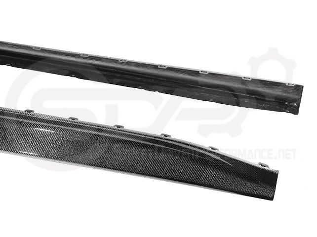 2021-UP BMW G80 M3 SEDAN | 3D STYLE CARBON FIBER ADD-ON SIDE SKIRTS ROCKER PANEL EXTENSION GROUND EFFECTS