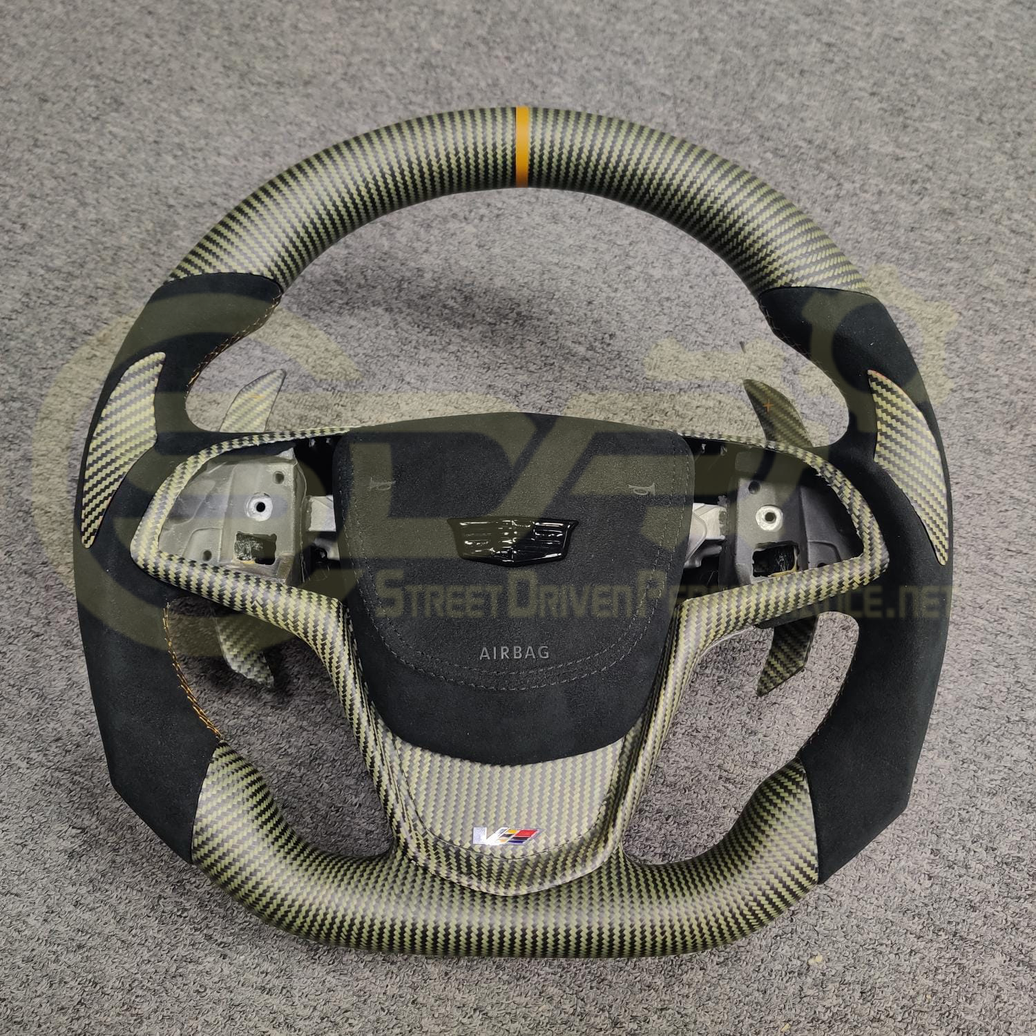 2013 - 2019 Cadillac ATS & ATS-V Custom Carbon Fiber Steering Wheel with options