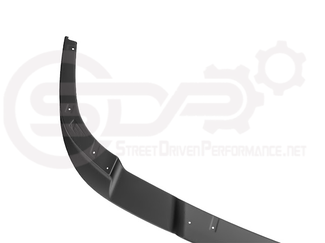 2005-2013 C6 Corvette - 427 /Grand Sport / Z06 / ZR1 | ZRA1 Style Front Splitter Lip Ground Effects (Carbon Fiber or Primer Black)