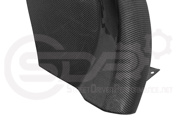 2005-2013 Corvette C6 Widebody | Carbon Fiber Front Fender Rear Splash Shield Pair