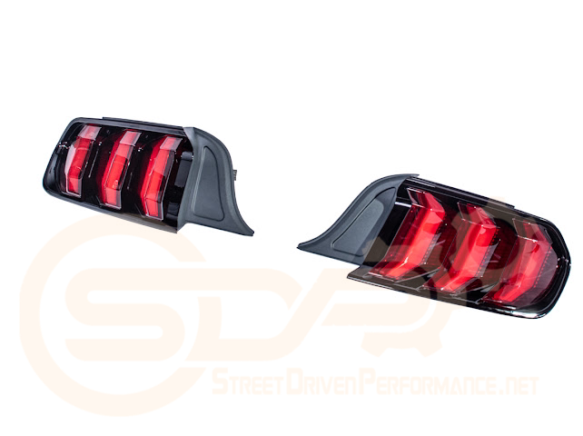 2015-2023 FORD MUSTANG S550 | SIGNAL LED XB RED / CLEAR REAR TAIL LIGHT
