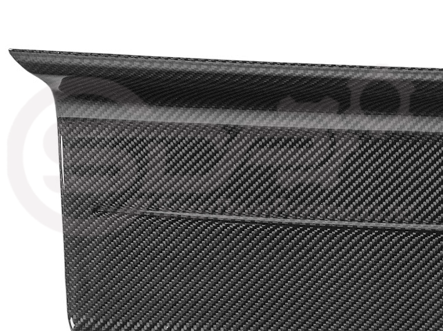 2018-2023 FORD MUSTANG S550 | CARBON FIBER FACTORY STYLE REAR TRUNK DECK LID APPLIQUE PANEL COVER