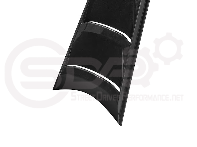 2020+ CORVETTE C8 ALL MODELS | ZR1 STYLE CARBON FLASH REAR WINDOW HATCH VENT LOUVER COVER
