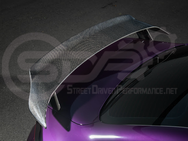 2023-UP BMW G87 M2 | M PERFORMANCE TRACK CARBON FIBER REAR HIGH WING SPOILER