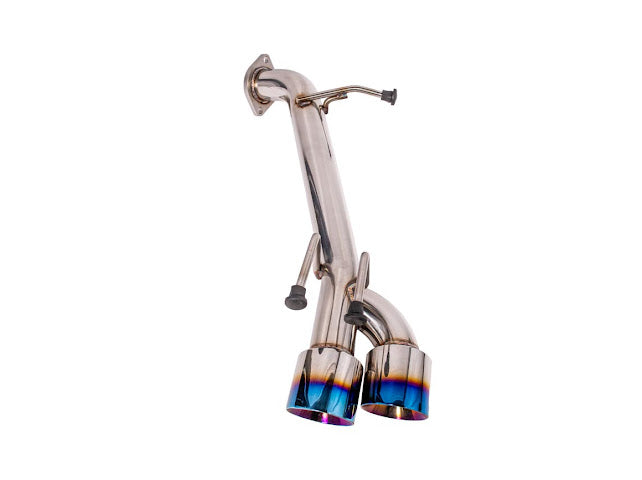 2018-2024 Toyota Camry SE FWD | T-304 Muffler Delete Single Exit Axle Back Exhaust (Chrome or Burnt Blue Tips)