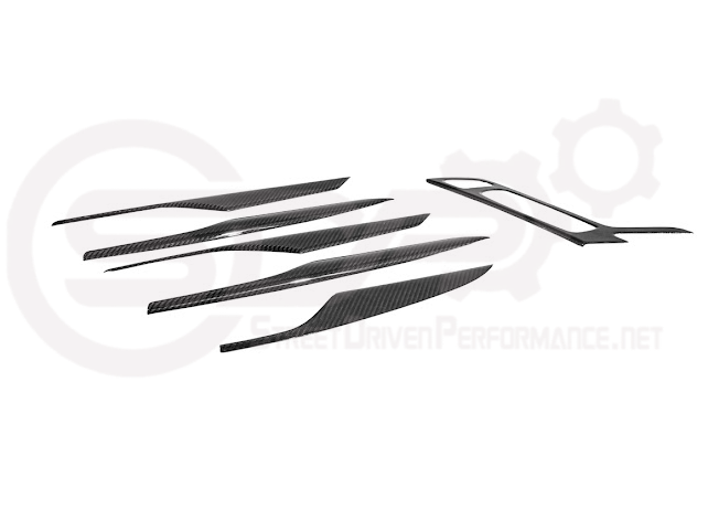 2020-Present Cadillac CT5 / CT5-V / CT5-V Blackwing | Carbon Fiber Interior Door Center Console Dashboard Trim Panel Pieces