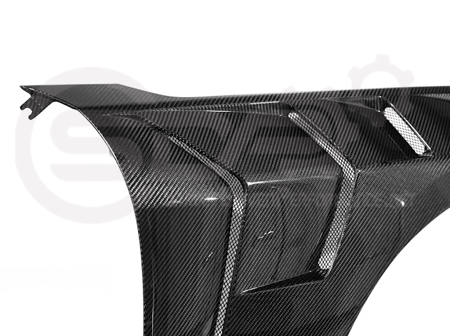 2024-UP FORD MUSTANG S650 | GTD STYLE FRONT SIDE VENTED FENDERS