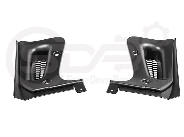 2023-UP CORVETTE C8 E-RAY, Z06, & ZR1 | XL EXTENDED REAR MUD FLAPS SPLASH GUARD PAIR