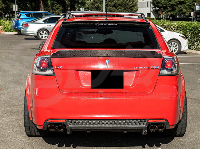 2008-2009 PONTIAC G8 | CARBON FIBER REAR TRUNK LID WICKERBILL SPOILER WING