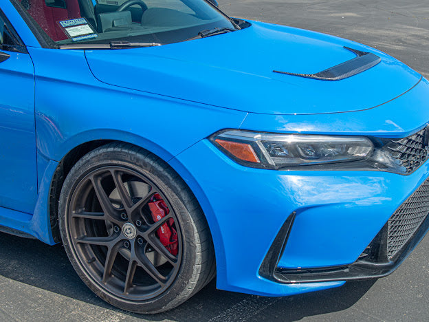 2023-UP HONDA CIVIC FL5 TYPE-R | SDP PERFORMANCE STYLE CARBON FIBER FRONT HOOD VENT
