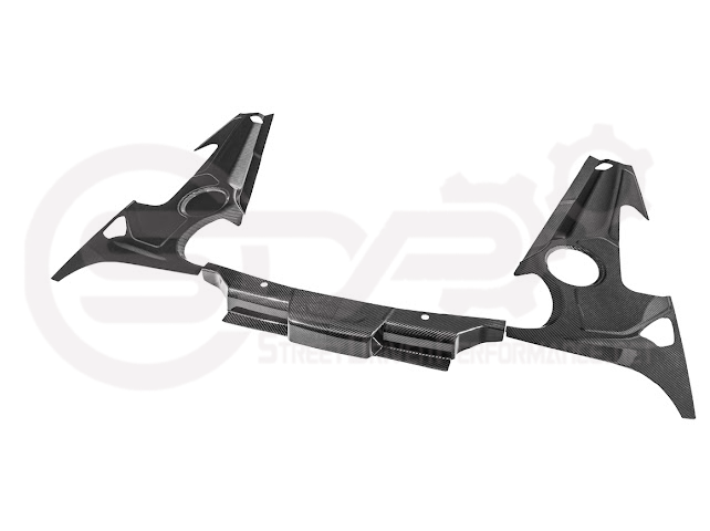 2025-Up Corvette C8 ZR1 | CARBON FIBER Engine Bay Trim Panel Cover Pair