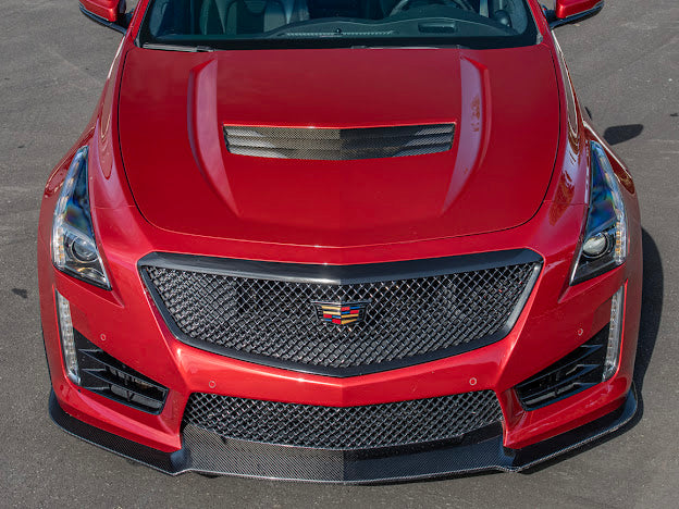 2016-2019 CADILLAC CTS-V3  | FRONT LIP SPLITTER GROUND EFFECTS AND WHEEL ARCHES - CARBON FIBER