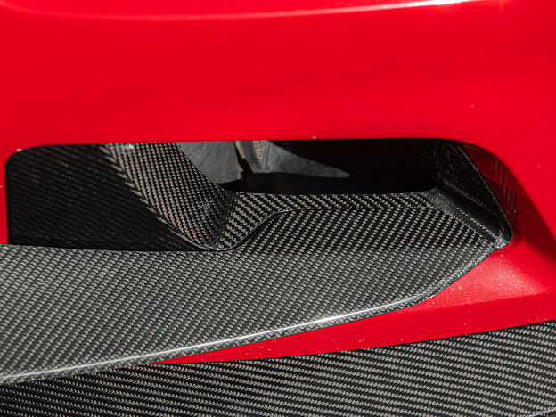 2017-UP CAMARO ZL1 1LE FRONT AIR DUCT BEZELS & CANARDS DIVE PLANES