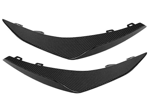 2023+ CHEVROLET CORVETTE C8 Z06 & E-RAY | CARBON FIBER FRONT SIDE CANARDS