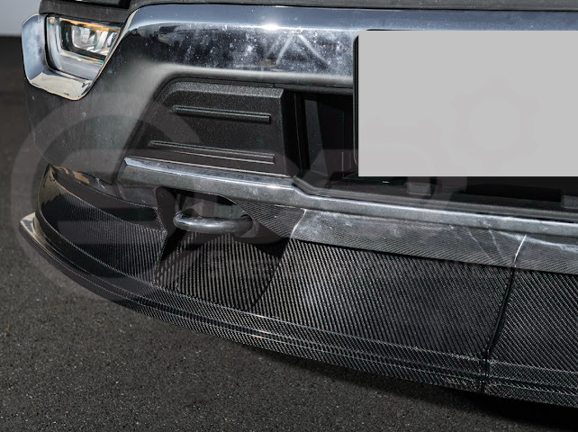 2021-Up Ford F-150 | SDP Performance CARBON FIBER 2Pcs Front Bumper Lip Splitter Ground Effects